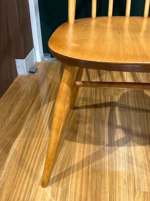 ercol (アーコール) ダイニングチェアー 129 ブラウン Quaker Windsor Chair