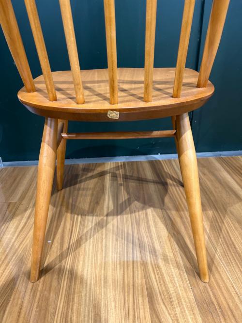ercol (アーコール) ダイニングチェアー 129 ブラウン Quaker Windsor Chair