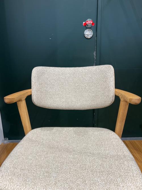 NOR (ノル) チェア RY-102D グレー×ナチュラル