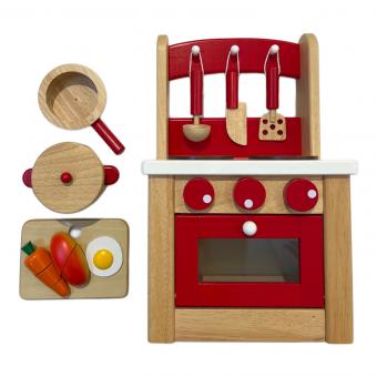 kitchen set Ⅱ ナチュラル×レッド