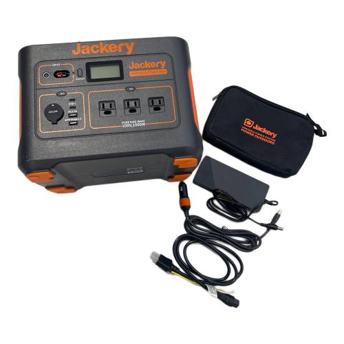 Jackery (ジャックリ) ポータブル電源 portable power 1000 ブラック×オレンジ