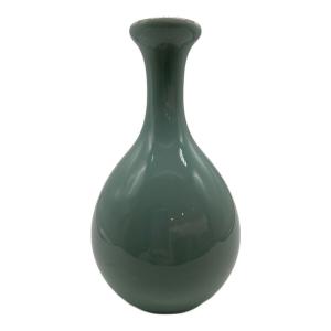 花瓶 青磁器 松本為佐視