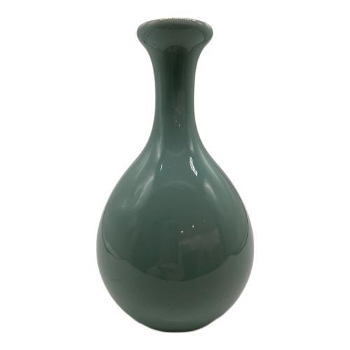 花瓶 青磁器 松本為佐視