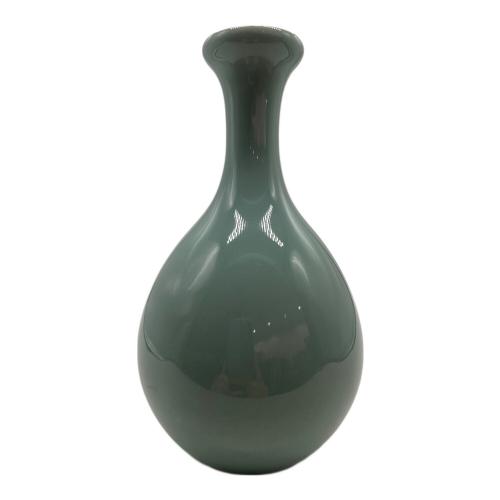 花瓶 青磁器 松本為佐視