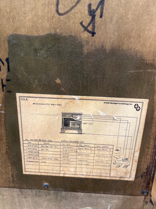 DREXEL HERITAGE (ドレクセルヘリテイジ) サイドボード アメリカンヴィンテージ調 ブラウン