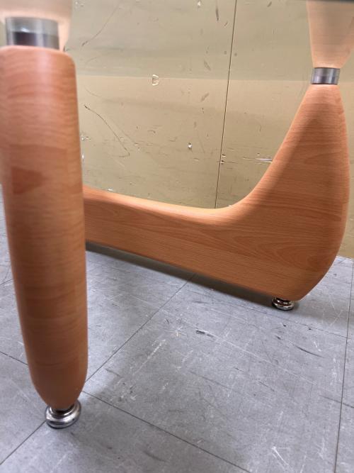 コーヒーテーブル ガラス ナチュラル