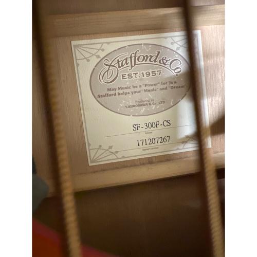 Stafford (スタッフォード) アコースティックギター SF-300F-CS