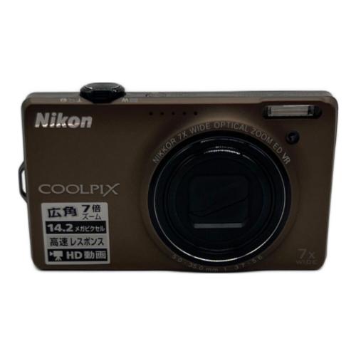 Nikon (ニコン) コンパクトデジタルカメラ COOLPIX S6000