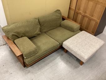 MasterWal (マスターウォール) 2人掛けソファー 189 ライトグレー BEAK