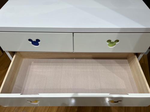 アルファタカバ 4段チェスト ホワイト ディズニー