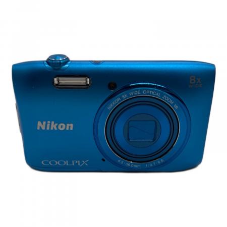 ニコン COOLPIX S3600 コンパクトデジタルカメラ ブルー Nikon Nikon デジタルカメラ COOLPIX S3600
