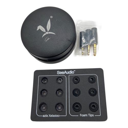 seeaudio (シーオーディオ) イヤホン Bravery AE Exclusive Edition ブルー