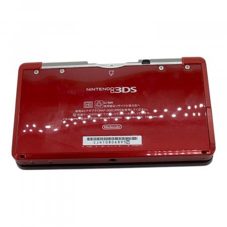 Nintendo 3DS CTR-001 レッド｜トレファクONLINE