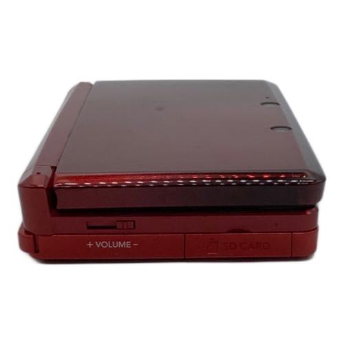 Nintendo (ニンテンドー) Nintendo 3DS CTR-001 ヨゴレ有 レッド 充電器変色有