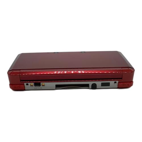 Nintendo (ニンテンドー) Nintendo 3DS CTR-001 ヨゴレ有 レッド 充電器変色有