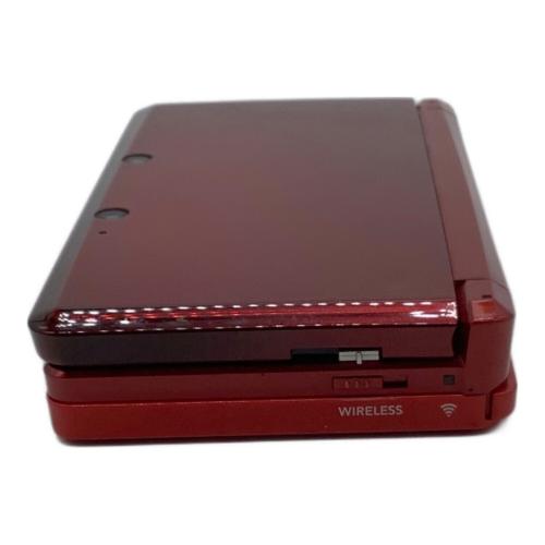 Nintendo (ニンテンドー) Nintendo 3DS CTR-001 ヨゴレ有 レッド 充電器変色有