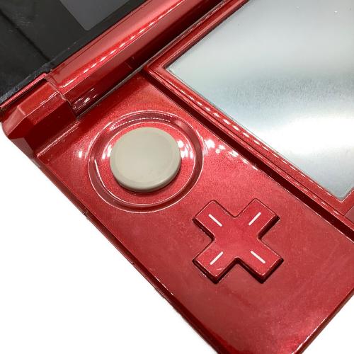 Nintendo (ニンテンドー) Nintendo 3DS CTR-001 ヨゴレ有 レッド 充電器変色有