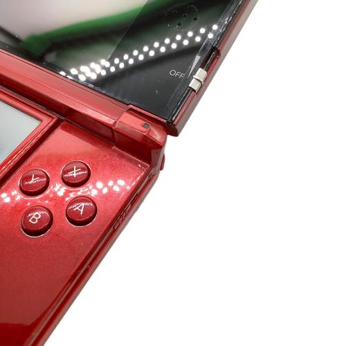 Nintendo (ニンテンドー) Nintendo 3DS CTR-001 ヨゴレ有 レッド 充電器変色有