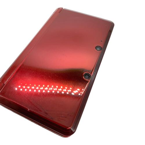 Nintendo (ニンテンドー) Nintendo 3DS CTR-001 ヨゴレ有 レッド 充電器変色有
