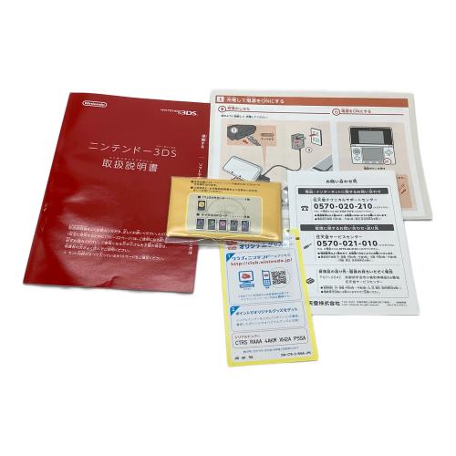 Nintendo (ニンテンドー) Nintendo 3DS CTR-001 ヨゴレ有 レッド 充電器変色有