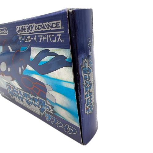 ポケットモンスター サファイア ゲームボーイアドバンス用ソフト -