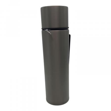 THERMOS (サーモス) 真空断熱チタンボトル FJN-500T チタングレー