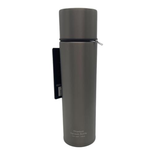 THERMOS (サーモス) 真空断熱チタンボトル FJN-500T チタングレー