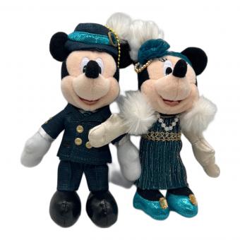 Disney RESORT (ディズニーリゾート) S.S.コロンビア号 ジュビリーガラ ミッキーミニーぬいぐるみバッジ ヌイグルミ