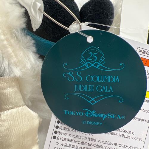 Disney RESORT (ディズニーリゾート) S.S.コロンビア号 ジュビリーガラ ミッキーミニーぬいぐるみバッジ ヌイグルミ