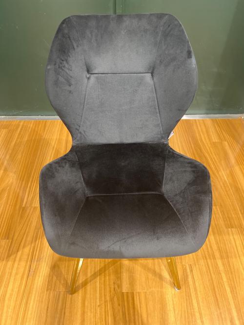 KARE (カレ) ダイニング5点セット 54 ブラック×ゴールド モレキュラー×ビバモーブ
