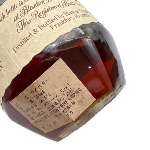 Blanton (ブラントン) ウィスキー 750ml