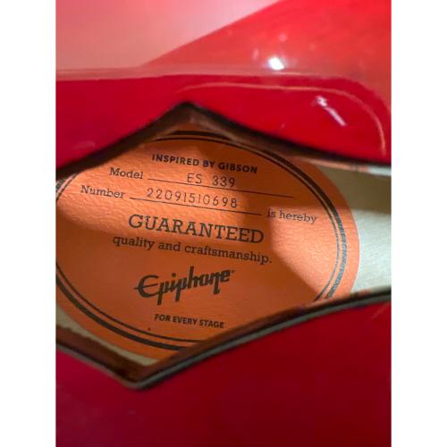 EPIPHONE (エピフォン) セミアコ エレキギター ES 339