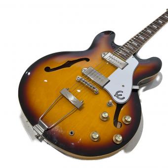 EPIPHONE (エピフォン) Casino VS エレキギター 2016年製 Vintage Sunburstカラー フルアコースティックギター @