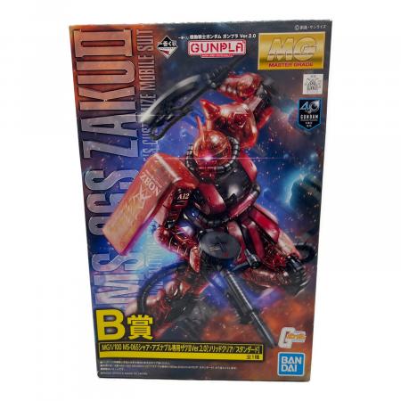 BANDAI (バンダイ) MG1-100 MS-06Sシャア・アズナブル専用ザクⅡVer