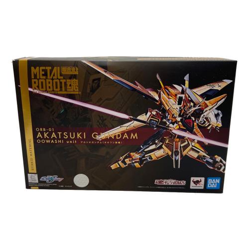 BANDAI (バンダイ) 〈SIDE MS〉 アカツキガンダム(オオワシ装備)(魂ウェブ商店限定) ガンプラ METAL ROBOT魂