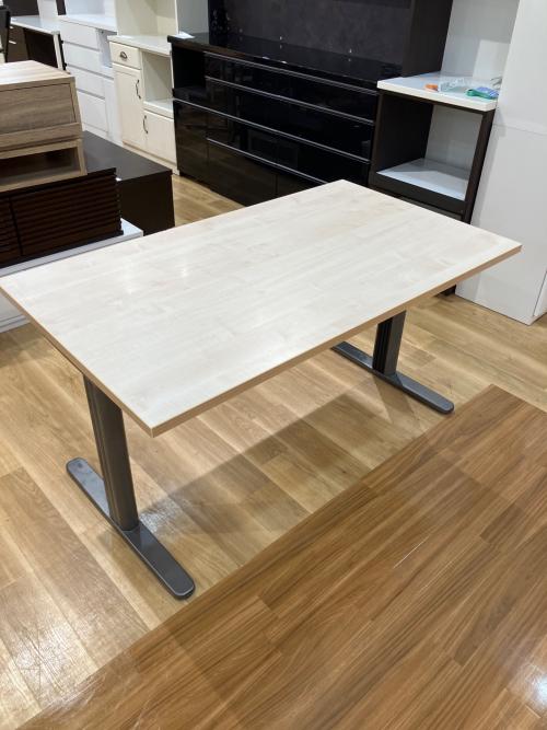 GARAGE (ガレージ) パソコンデスク 53 幅約140cm 奥行約80cm 高さ約70cm ナチュラル fantoni