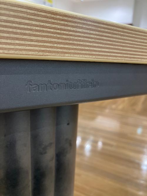 GARAGE (ガレージ) パソコンデスク 53 幅約140cm 奥行約80cm 高さ約70cm ナチュラル fantoni