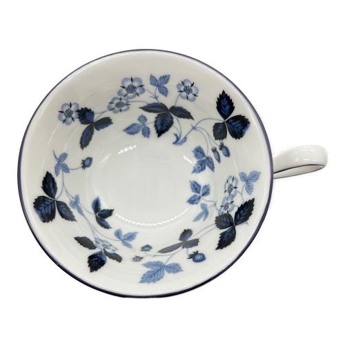 Wedgwood (ウェッジウッド) カップ&ソーサー ストロベリーインクブルー