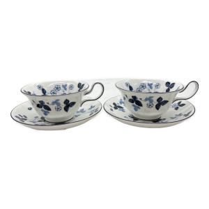 Wedgwood (ウェッジウッド) カップ&ソーサー ストロベリーインクブルー