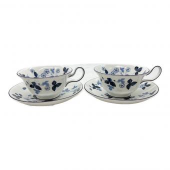 Wedgwood (ウェッジウッド) カップ&ソーサー ストロベリーインクブルー
