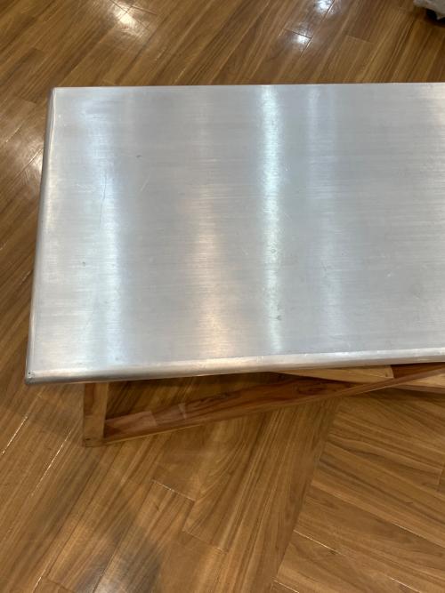 WTW (ダブルティー) コーヒーテーブル 68 幅:約119cm 高さ:約47cm 奥行:約60cm グレー PI