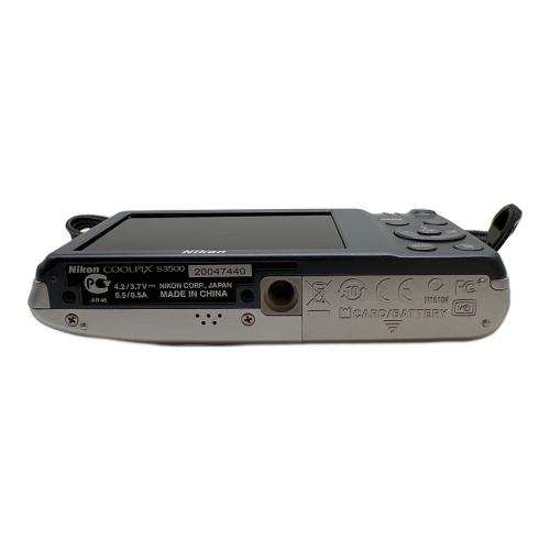Nikon (ニコン) コンパクトデジタルカメラ COOLPIX S3500