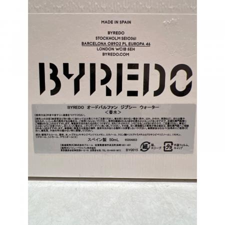 BYREDO (バイレード) オードパルファム ※箱成分表有 50ml 残量80%-99