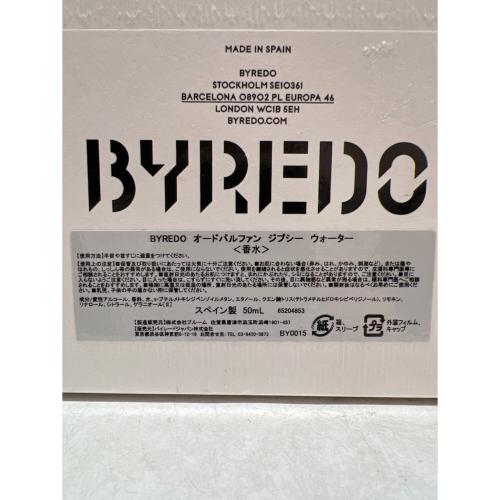 BYREDO (バイレード) オードパルファム ※箱成分表有 50ml 残量80%-99% GYPSY WATER