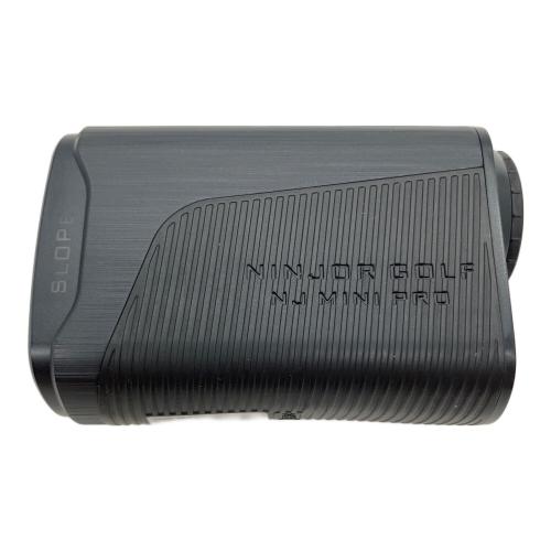 NINJOR GOLF (ニンジャーゴルフ) ゴルフ距離測定器 NJ MINI PRO OLED ブラック