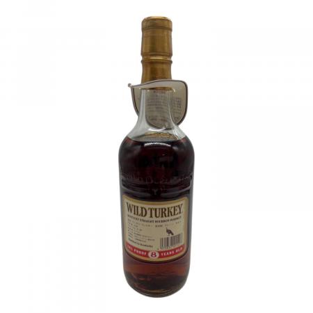 ワイルドターキー (WILD TURKEY) バーボン 8年 750ml｜トレファクONLINE