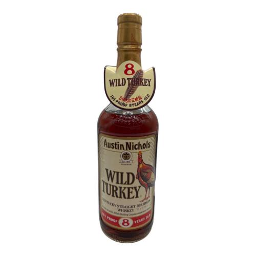 ワイルドターキー (WILD TURKEY) バーボン 8年 750ml