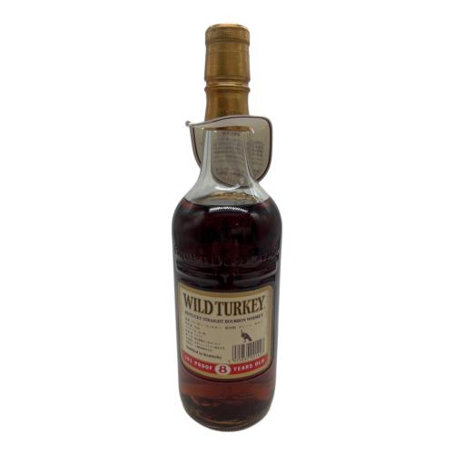 ワイルドターキー (WILD TURKEY) バーボン 8年 750ml