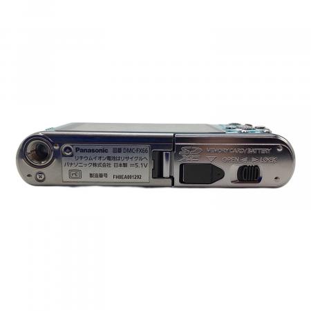 パナソニックデジタルカメラ Panasonic (パナソニック) コンパクトデジタルカメラ DMC-FX66 LUMIX