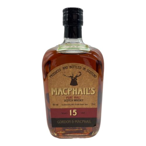 Macphail's Gordon & Macphail スコッチウィスキー 15年 750ml